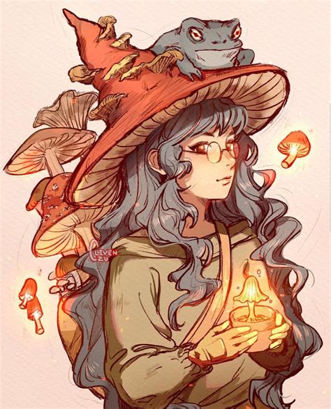 Witch with a frog familiar that feeds on souls